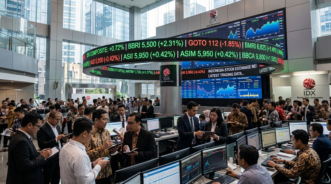 Bursa Efek Indonesia SCBD Perdagangan Saham