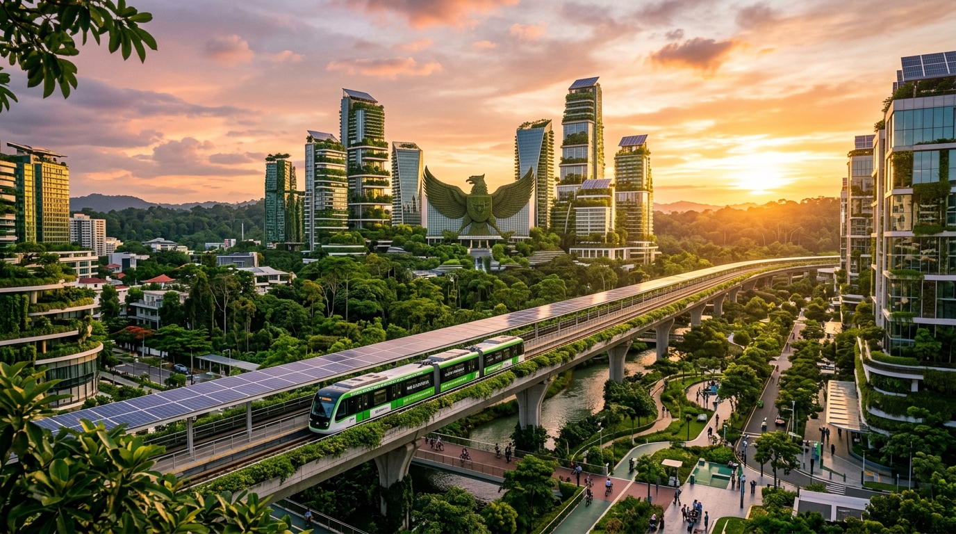 Transformasi Hijau dan Infrastruktur Cerdas IKN Nusantara Indonesia